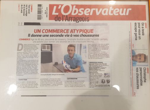 Article de presse tas vu tes pompes