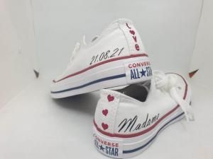 Customisation de baskets pour mariage à Arras