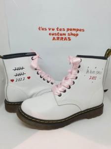 Customisation de baskets pour mariage à Arras