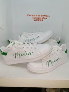 Customisation de baskets pour mariage à Arras