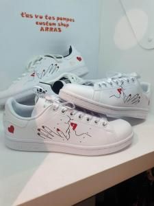 Customisation de baskets pour mariage à Arras